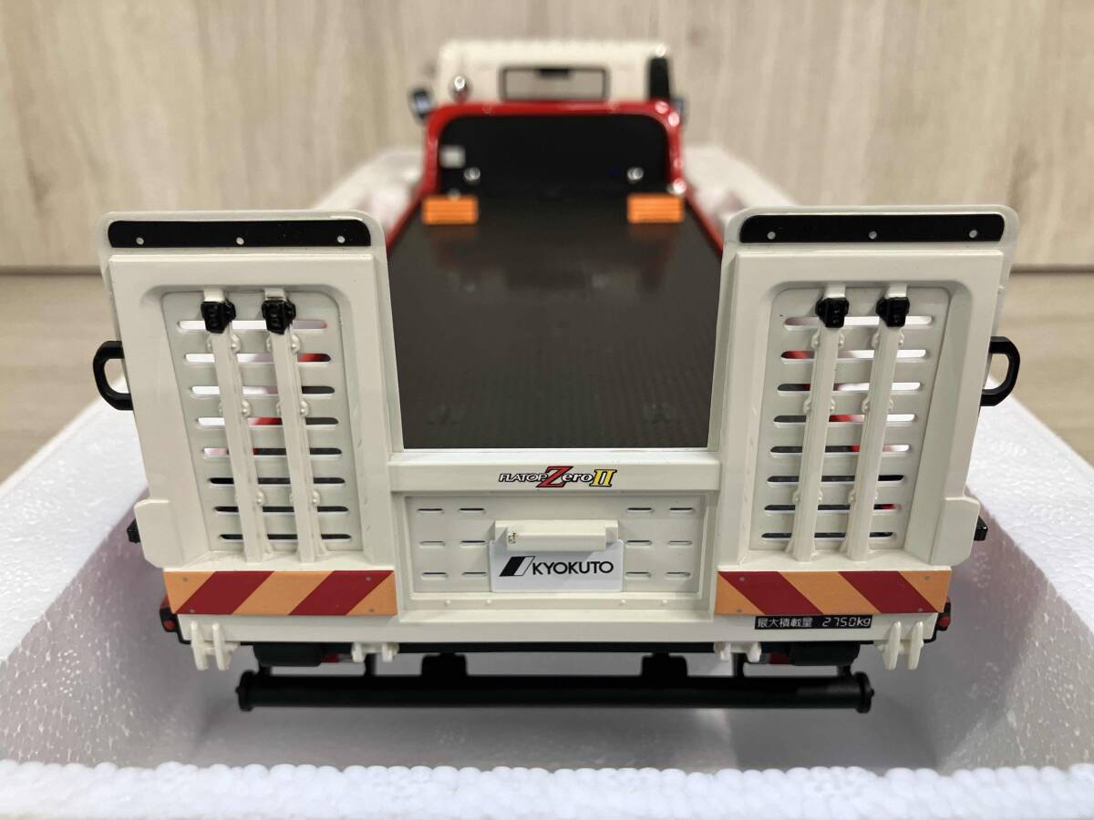 京商 KYOSHO SAMURAI 1/18 KYOKUTO Flatop Zero Ⅱ (White) トラック KSR18040W ミラー破損有り_画像5