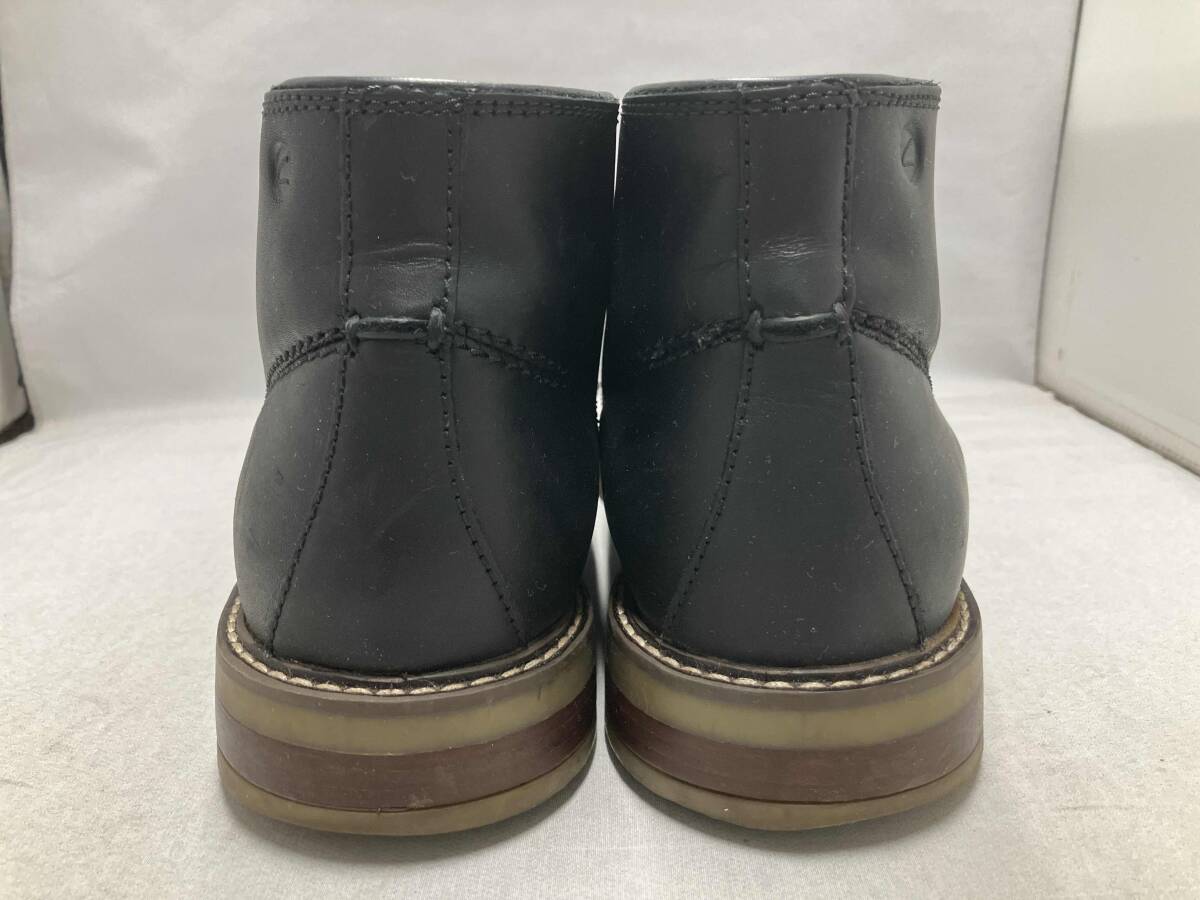 Clarks / クラークス 61384333 ブラック ワークブーツ 4ホール 外羽根 サイズ26.5cm_画像3