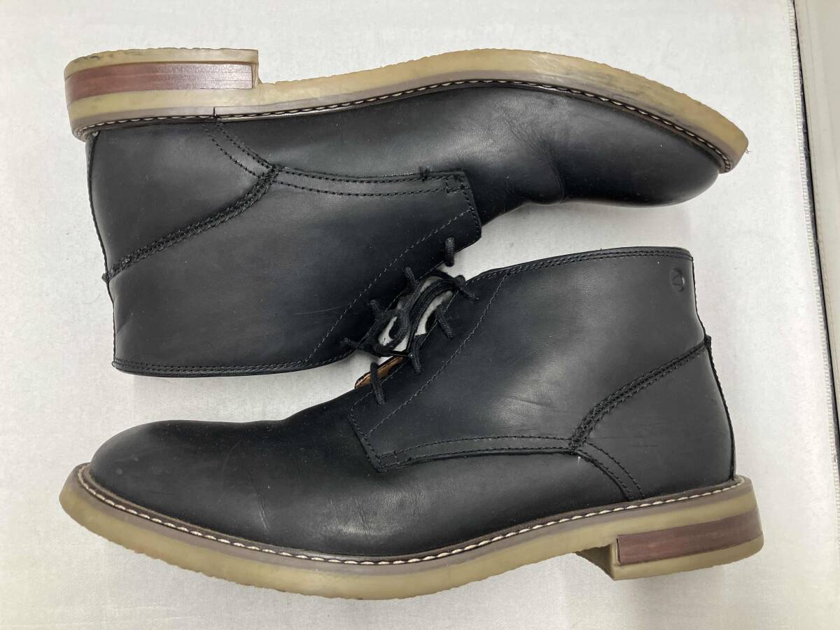 Clarks / クラークス 61384333 ブラック ワークブーツ 4ホール 外羽根 サイズ26.5cm_画像5