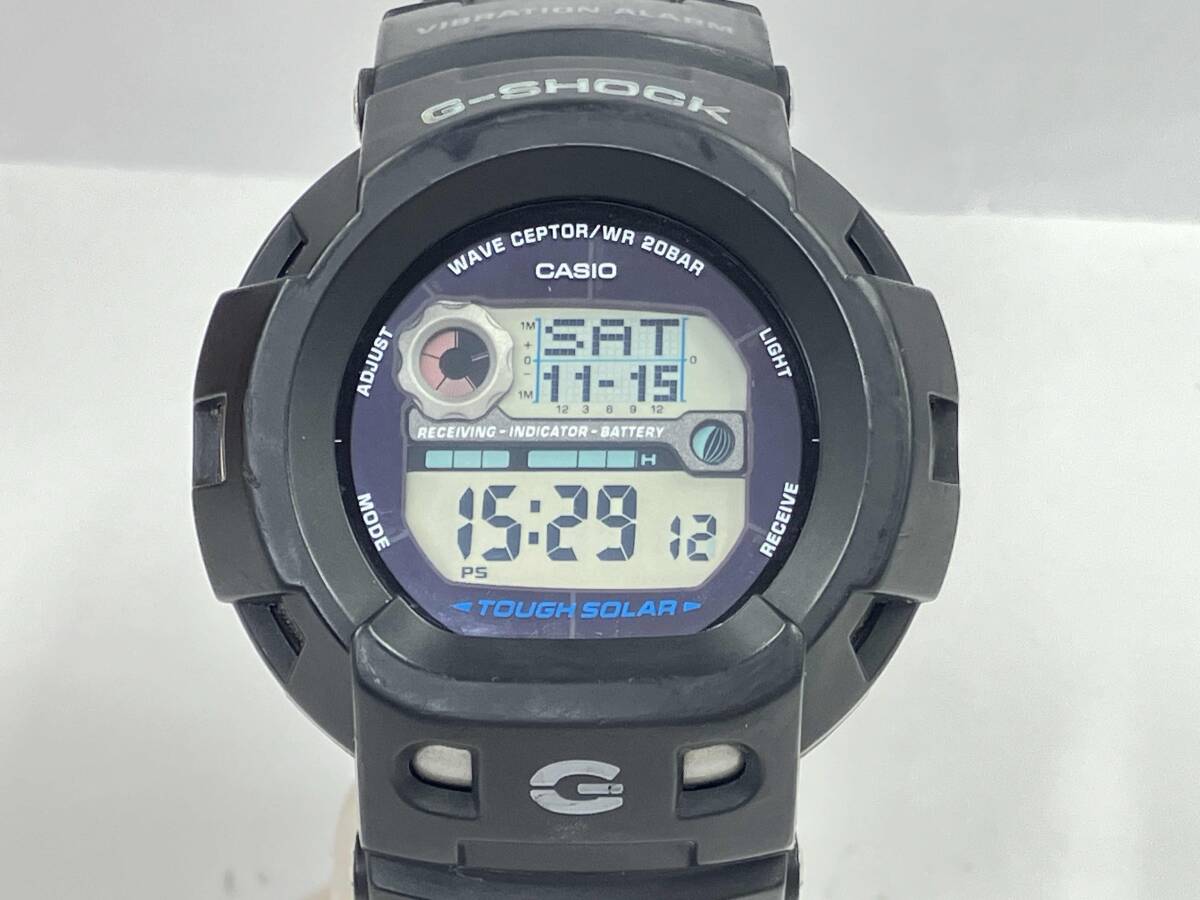 CASIO カシオ G-SHOCK Gショック THE G GW-400J 211D233F SILENCER 風防キズ有り 電波ソーラー 腕時計_画像1