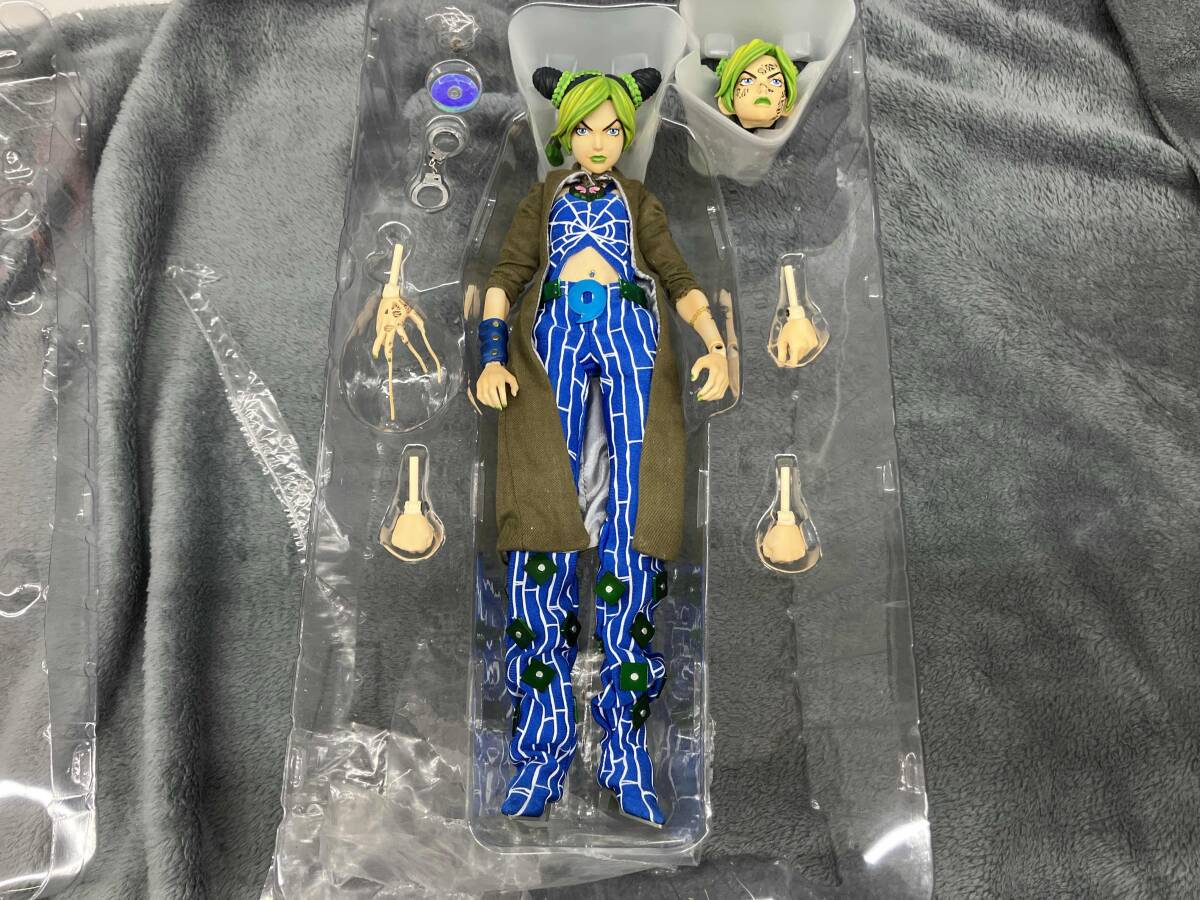 開封済　外箱傷み、剥がれ有 RAH No.508 空条徐倫 ジョジョの奇妙な冒険 Part6 ストーンオーシャン/リアルアクションヒーローズ_画像8