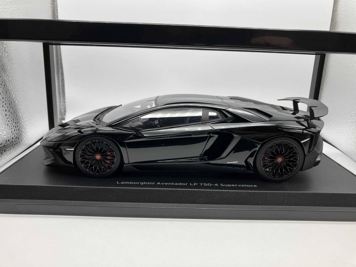 KYOSHO OUSIA 1/18 Lamborghini Aventador SV (Black) 京商_画像1