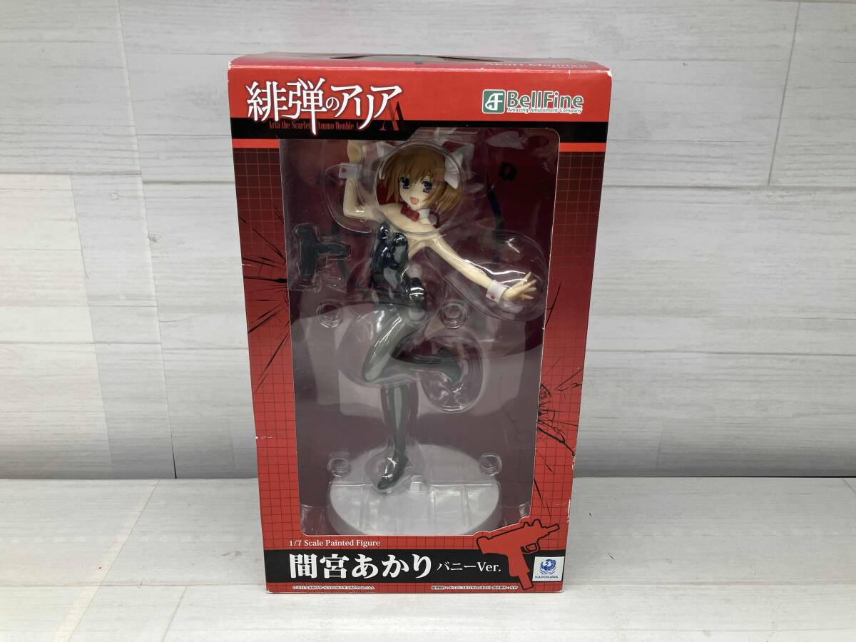 【現状品】ベルファイン 間宮あかり バニーVer. 1/7 緋弾のアリアAA_画像1