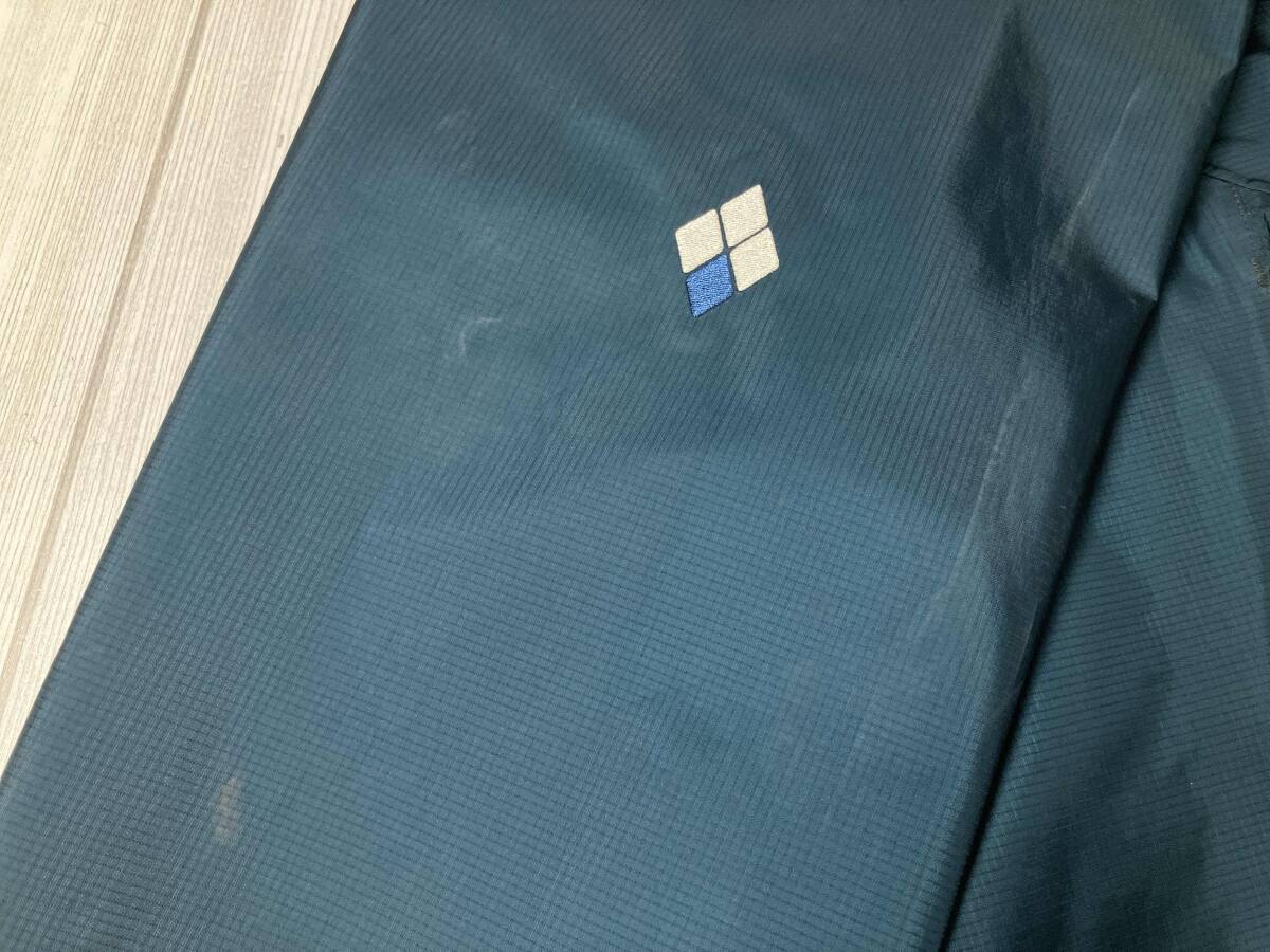 mont-bell モンベル 1128615 ストームクルーザー ジャケット サイズM ブルーグリーン_画像9