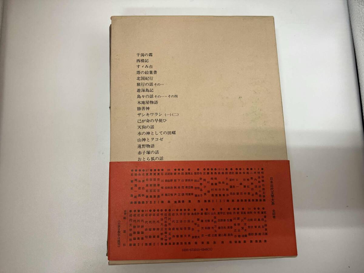 日本近代文学大系　柳田國男集_画像3