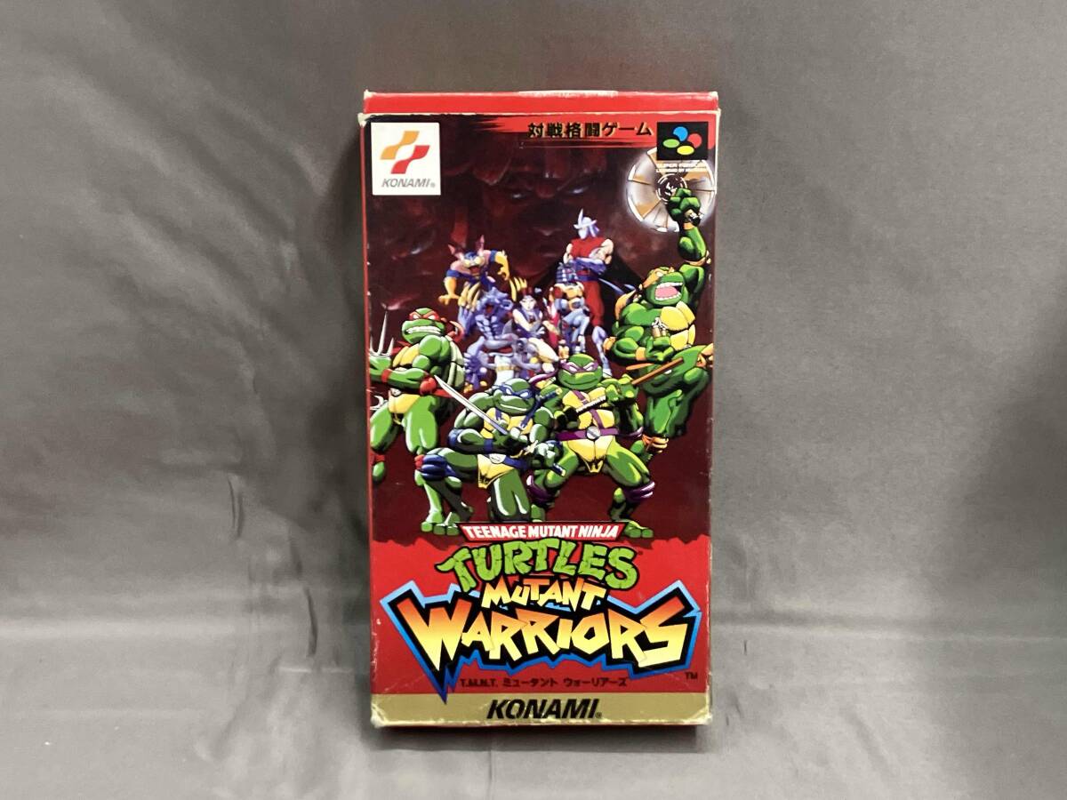 SFC T.M.N.T. ミュータント ウォーリアーズ (ゆ17-09-12)_画像2