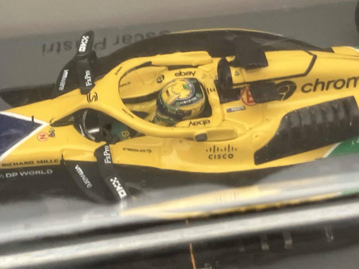 Spark model 1/43 McLaren Formula 1 Team MCL38 No.81 2nd Monaco GP 2024 Oscar Piastri Ｓｐａｒｋ　ｍｏｄｅｌ_画像4