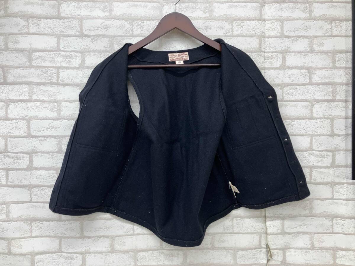 FILSON GARMENT 8014570001 フィルソン ガーメント マッキーノウールベスト メンズ ネイビー ウール100% アメカジ_画像3
