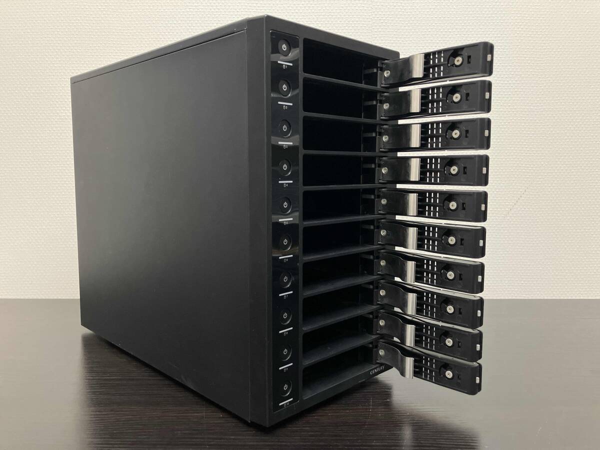 ジャンク 訳あり 裸族のスカイタワー 10BAY IS ハードディスクケース 現状渡し_画像5