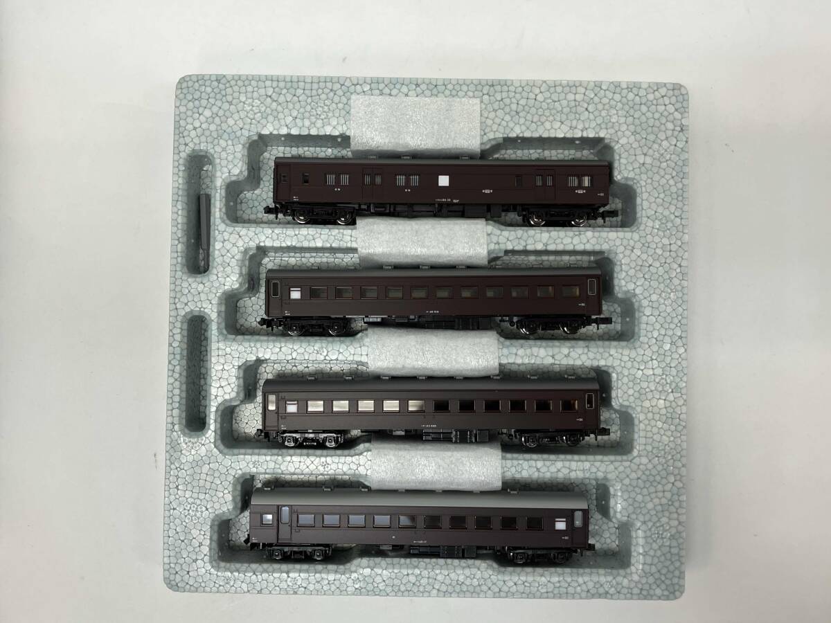 Ｎゲージ KATO 10-034 旧形客車 4両セット(茶) カトー_画像4