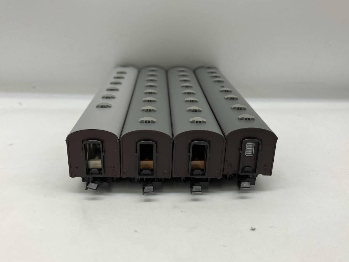 Ｎゲージ KATO 10-034 旧形客車 4両セット(茶) カトー_画像6