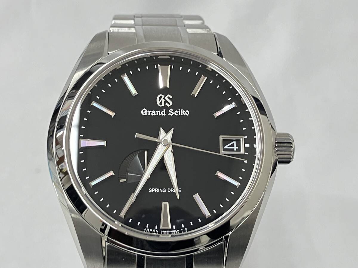 OH済 グランドセイコー ヘリテージコレクション SBGA203 スプリングドライブ GRAND SEIKO 箱説保証書付 パワーリザーブ 9R65-0AA0 裏スケ_画像1