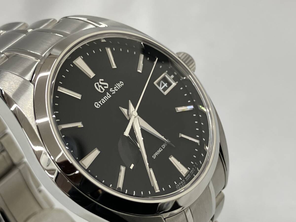 OH済 グランドセイコー ヘリテージコレクション SBGA203 スプリングドライブ GRAND SEIKO 箱説保証書付 パワーリザーブ 9R65-0AA0 裏スケ_画像3