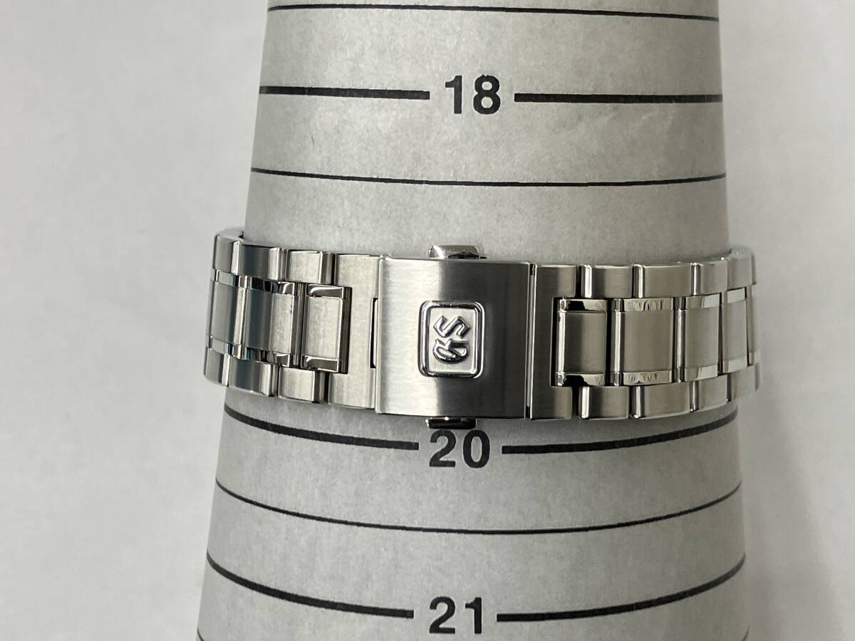 OH済 グランドセイコー ヘリテージコレクション SBGA203 スプリングドライブ GRAND SEIKO 箱説保証書付 パワーリザーブ 9R65-0AA0 裏スケ_画像5