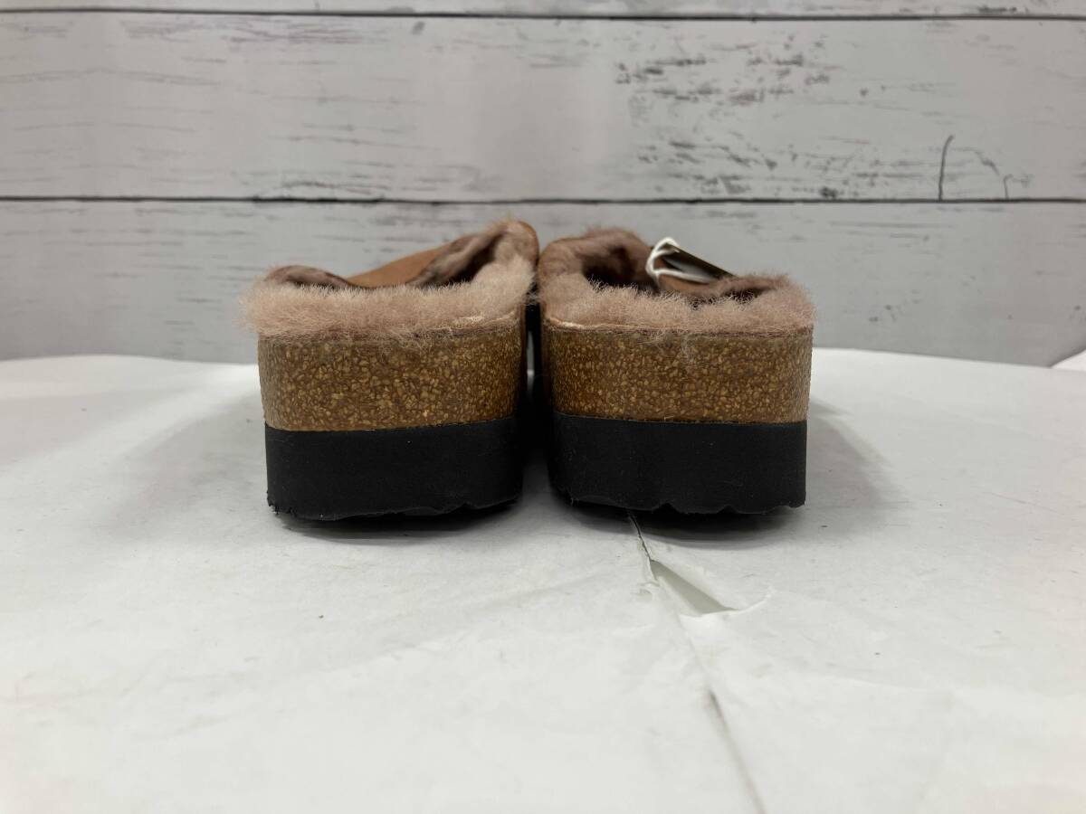 サンダル BIRKENSTOCK papillio コラ ブラウン サンダル_画像4