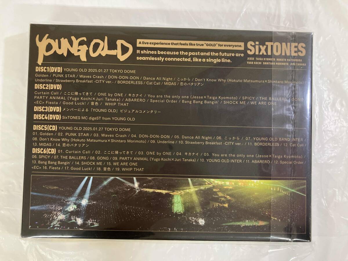 DVD YOUNG OLD(初回盤)(4DVD+2CD) SixTONES_画像3