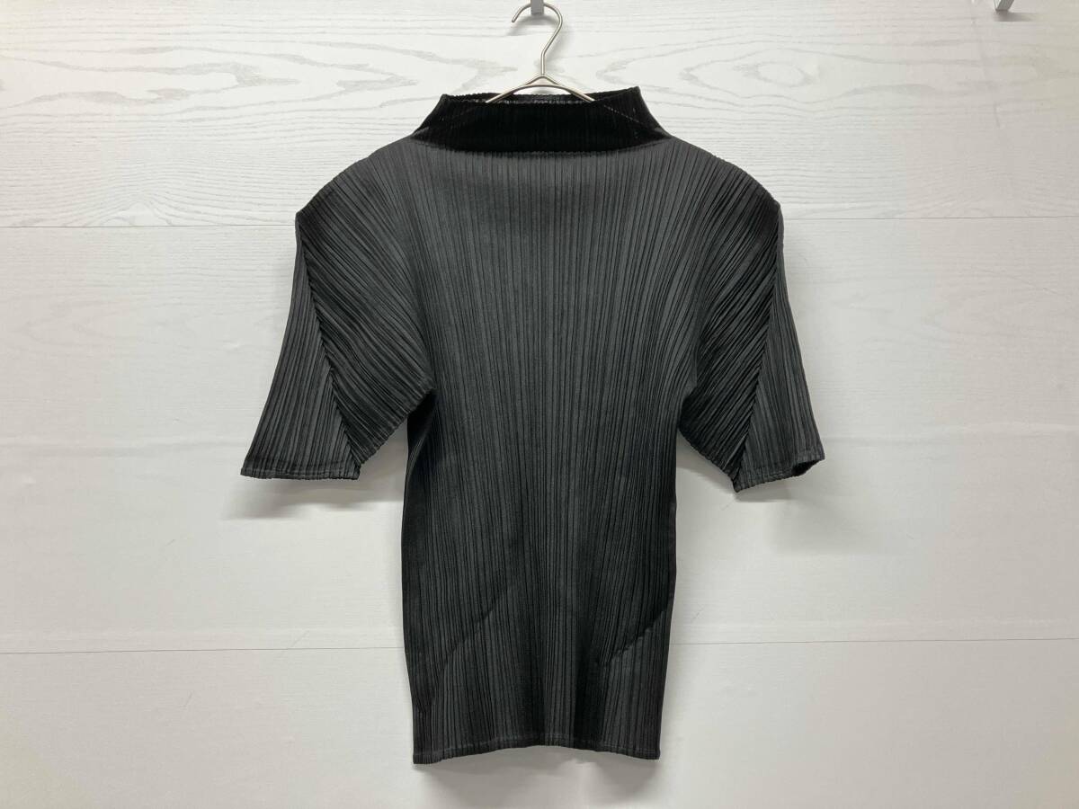 pleats please プリーツプリーズ PP12-JK408 半袖シャツ カットソー BLK ブラック 黒 サイズ:3 通年_画像1