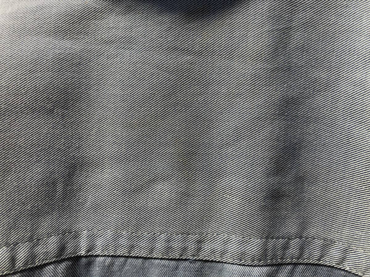 80s ISSEY MIYAKE プリーツシャツ 長袖シャツ ライトブルー LM12488 サイズM イッセイミヤケ 店舗受取可_画像6