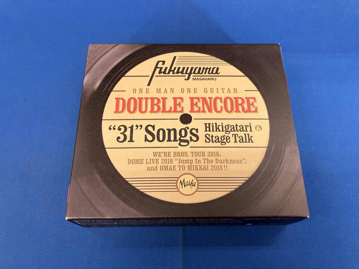 福山雅治 CD DOUBLE ENCORE(初回限定盤)(Blu-ray Disc付)_画像1