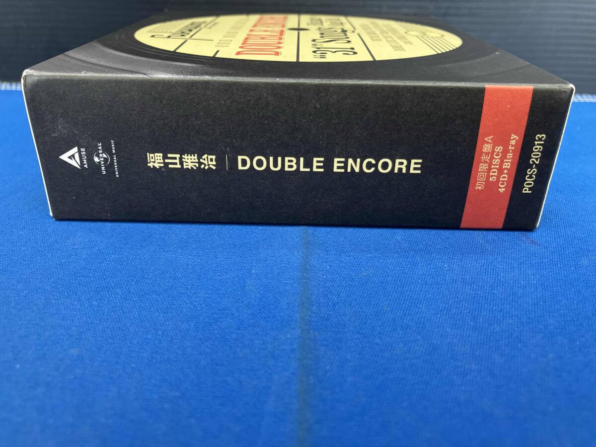 福山雅治 CD DOUBLE ENCORE(初回限定盤)(Blu-ray Disc付)_画像3