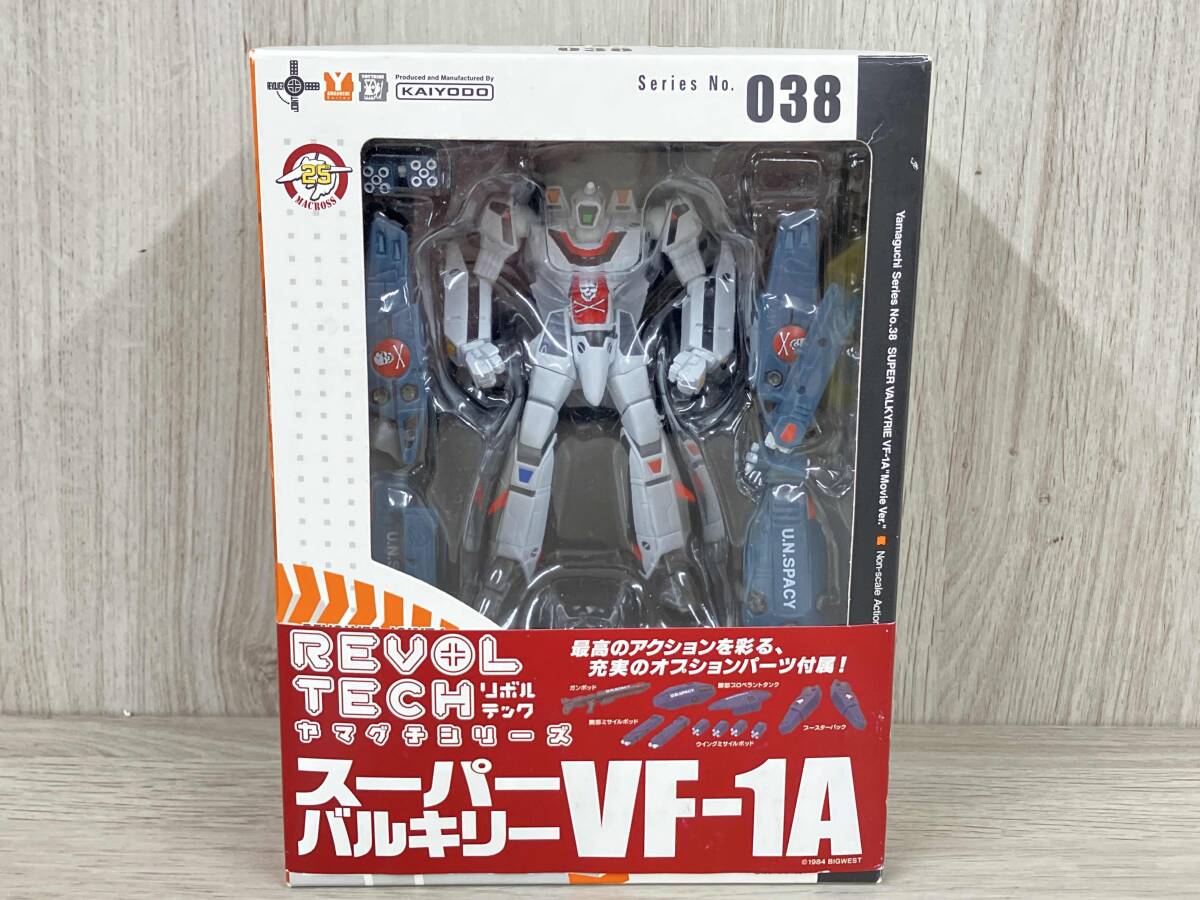 海洋堂 リボルテックヤマグチ No.38 劇場版 超時空要塞マクロス 愛・おぼえていますか スーパーバルキリーVF-1A(一条輝機)_画像1