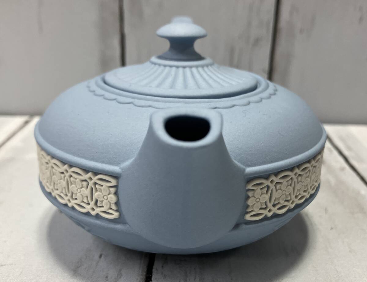 WEDGWOOD ジャスパーウェア　ミニチュアティーポット 店舗受取可_画像3
