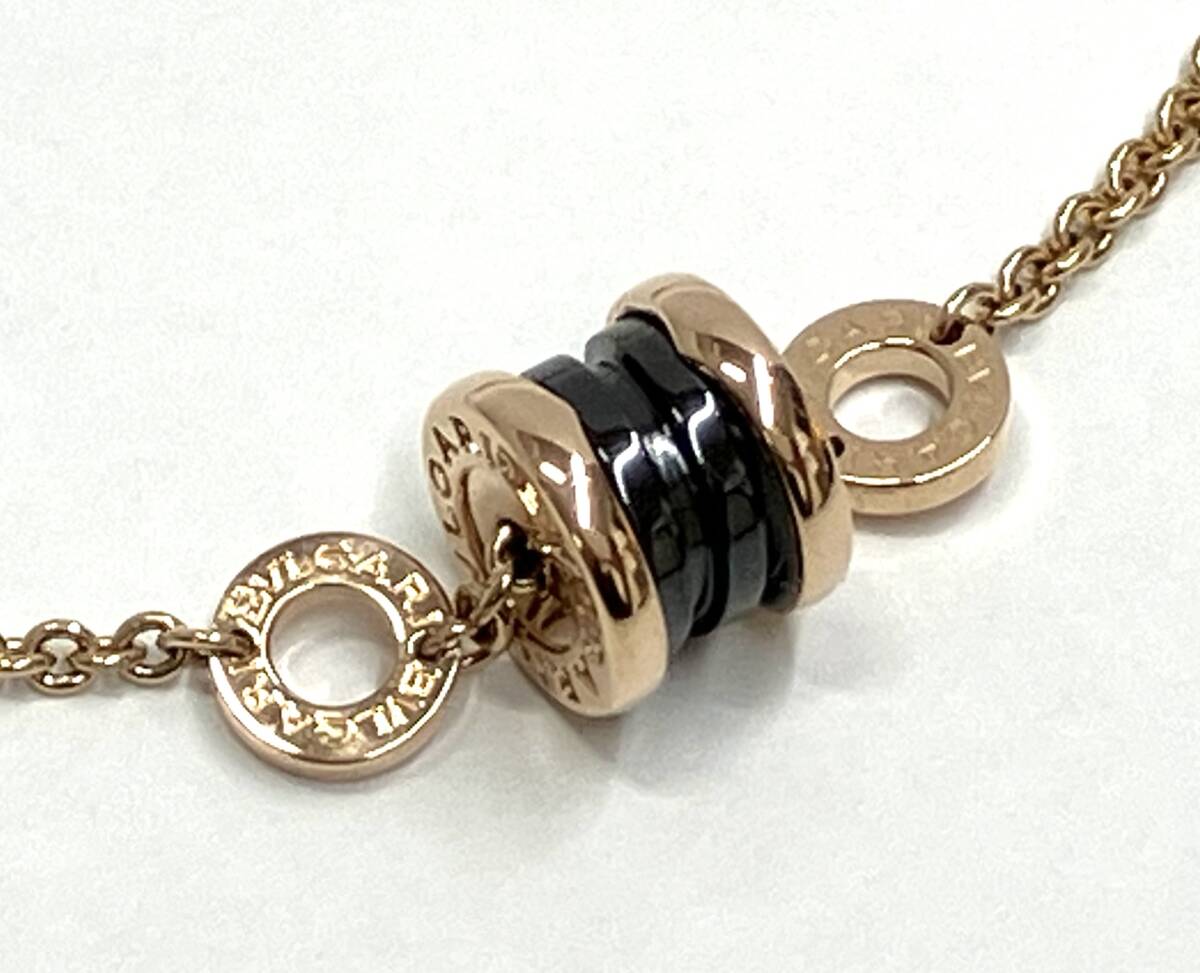 【新品仕上げ済み】BVLGARI ブルガリ B-zero1 K18 750 ブレスレット 7.4g 20cm ケース有り_画像2