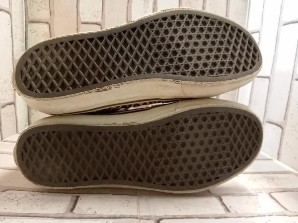 VANS Vans спортивные туфли 90s SK8-HI леопардовая расцветка Leopard рисунок высокий размер 26.0cm casual 