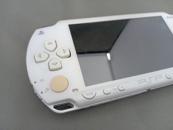 ジャンク 本体のみ PSP「プレイステーション・ポータブル」セラミック・ホワイト(PSP1000CW)_画像2