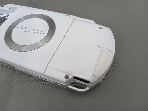 ジャンク 本体のみ PSP「プレイステーション・ポータブル」セラミック・ホワイト(PSP1000CW)_画像5