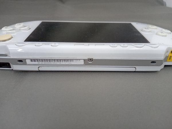 ジャンク 本体のみ PSP「プレイステーション・ポータブル」セラミック・ホワイト(PSP1000CW)_画像6