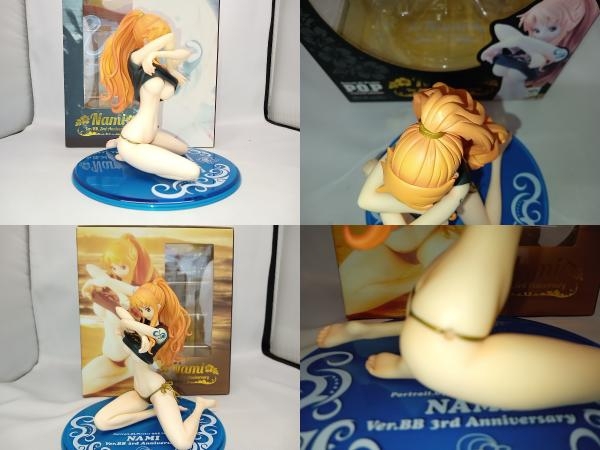 現状品 箱焼け　本体傷みあり　パンツ紐パーツ片方欠品 P.O.P Nami Ver.BB_3rdAnniversary_画像2