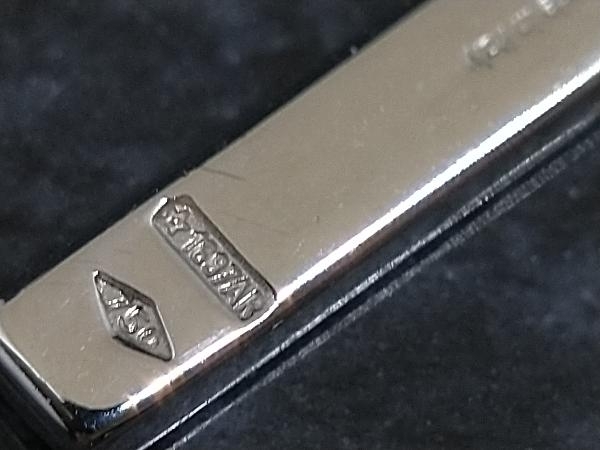 GUCCI グッチ ラリアット チェーン ピアス K18 片耳 フックピアス ロゴ 18金ホワイトゴールド ブランドアクセサリー 店舗受取可_画像4