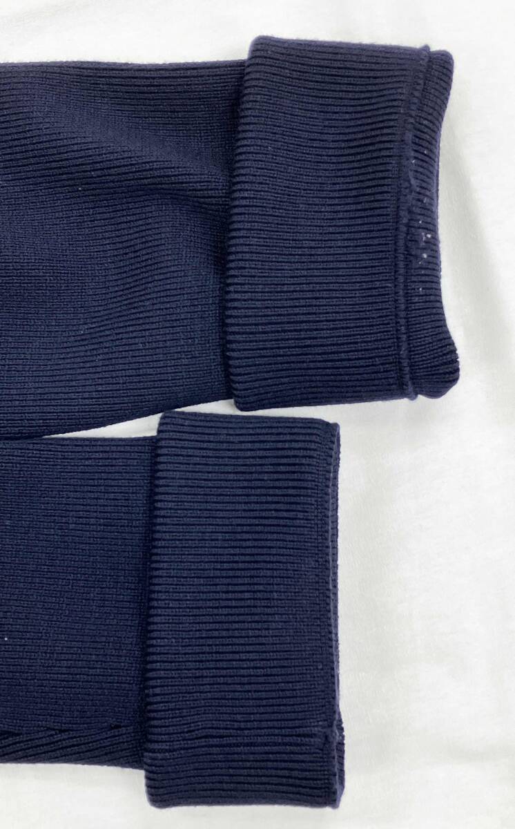 PRADA プラダ ニット切替ジャケット ネイビー系 SMC434 サイズ50 ダウン ニット 店舗受取可_画像6