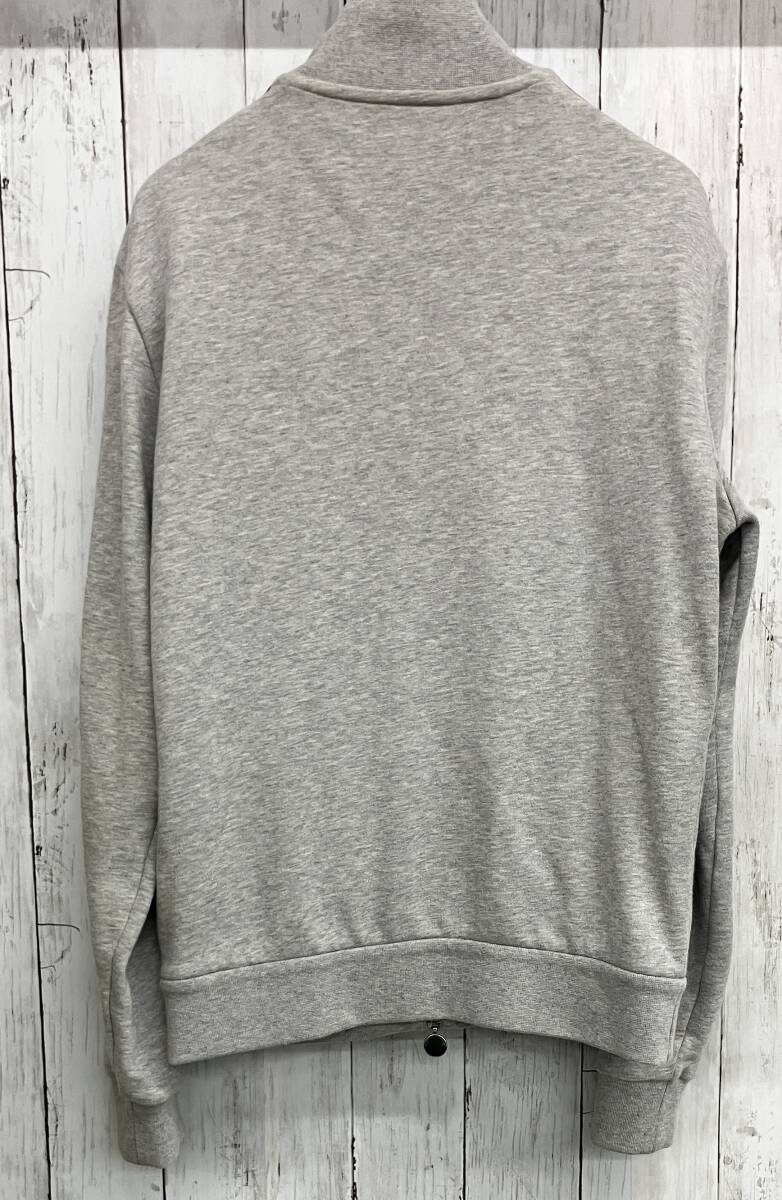 MONCLER MAGLIA CARDIGAN モンクレール トラックジャケット スタンドカラー フルジップ グレー size S_画像2
