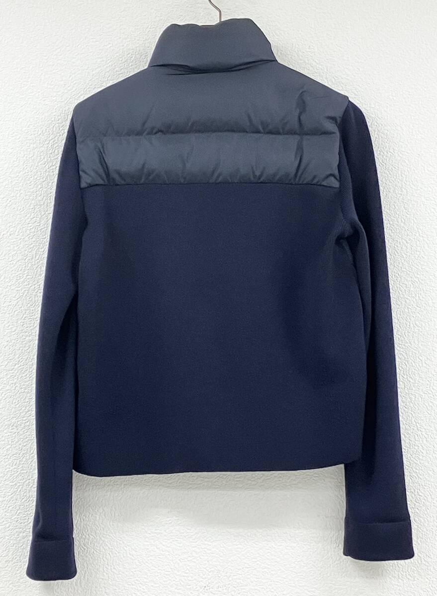 PRADA プラダ ニット切替ジャケット ネイビー系 SMC434 サイズ50 ダウン ニット 店舗受取可_画像2