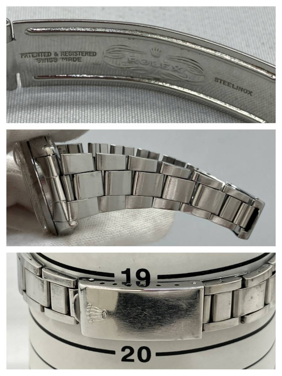 [ジャンク扱い動作品]1円〜 ROLEX オイスターパーペチュアルデイト 1500 Cal.1570 34番台 約34mm 自動巻 メンズ 腕時計 ロレックス_画像6