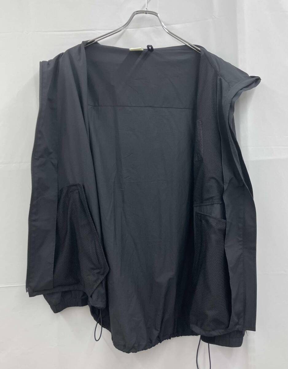 N.Hoolywood × WILD THINGS エヌハリウッド×ワイルドシングス ナイロンジャケット 9212-BL02-004 日本製 サイズ40 ブラック 通年_画像4