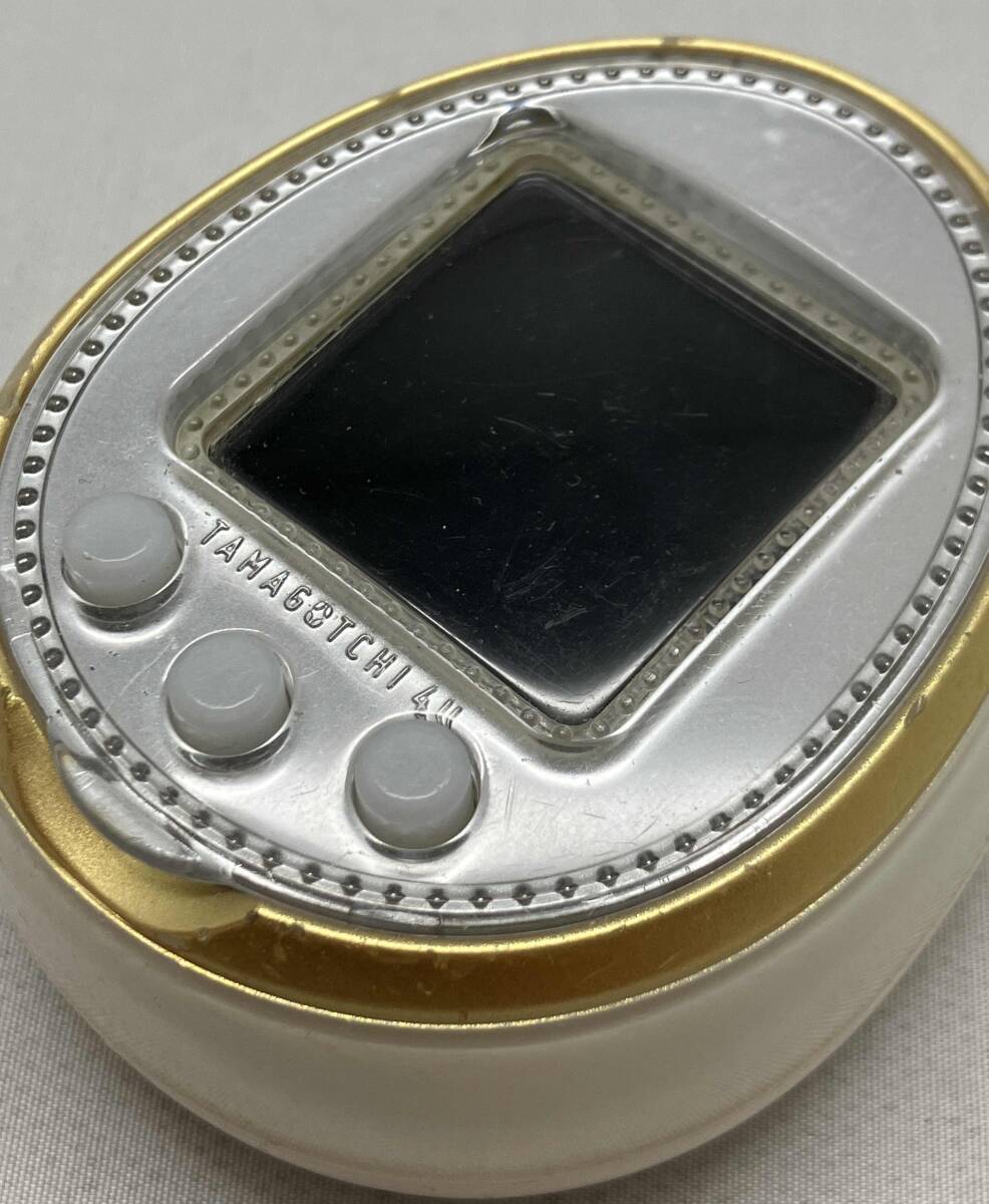 ジャンク ★BANDAI たまごっち4U ホワイト_画像3