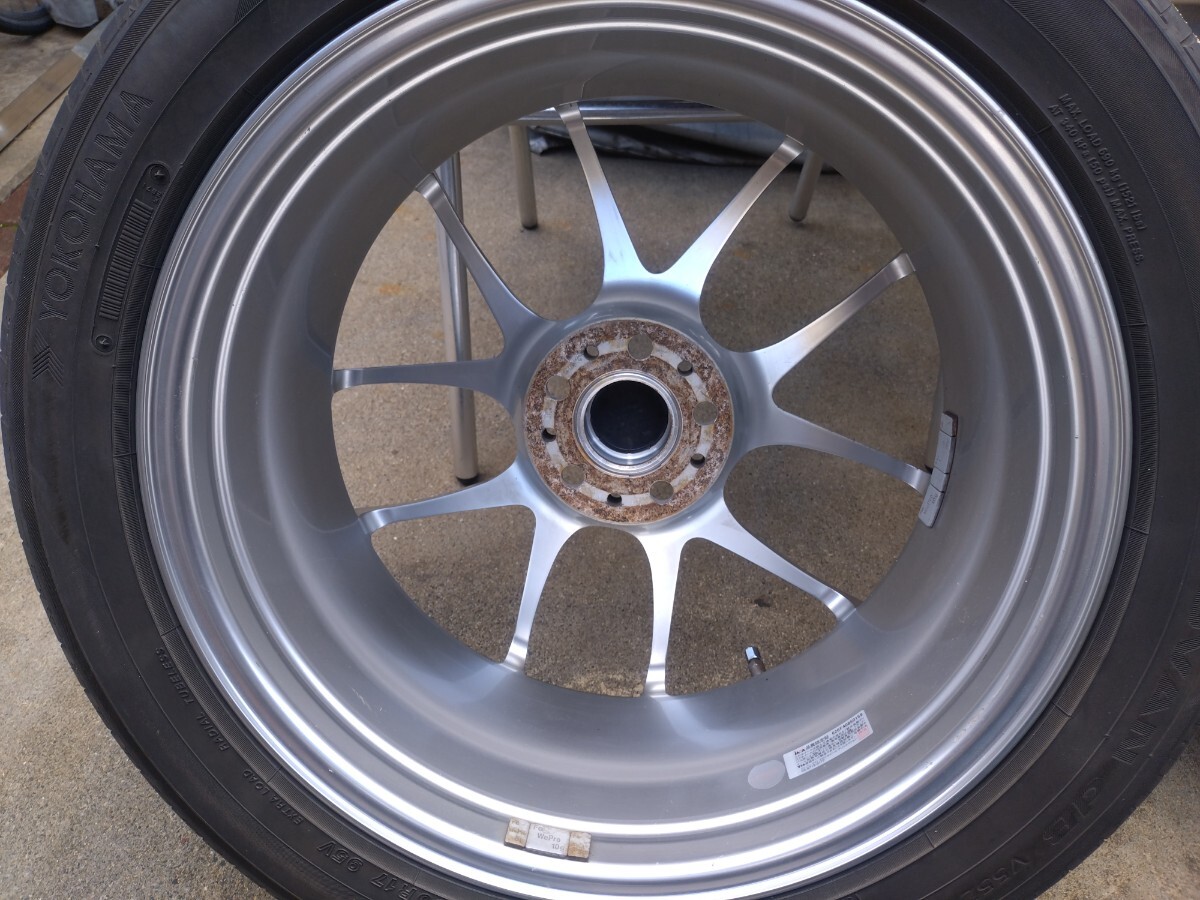 BBS RF507 17インチ 7J +48 5穴 PCD100 タイヤ付き4本セット_画像6
