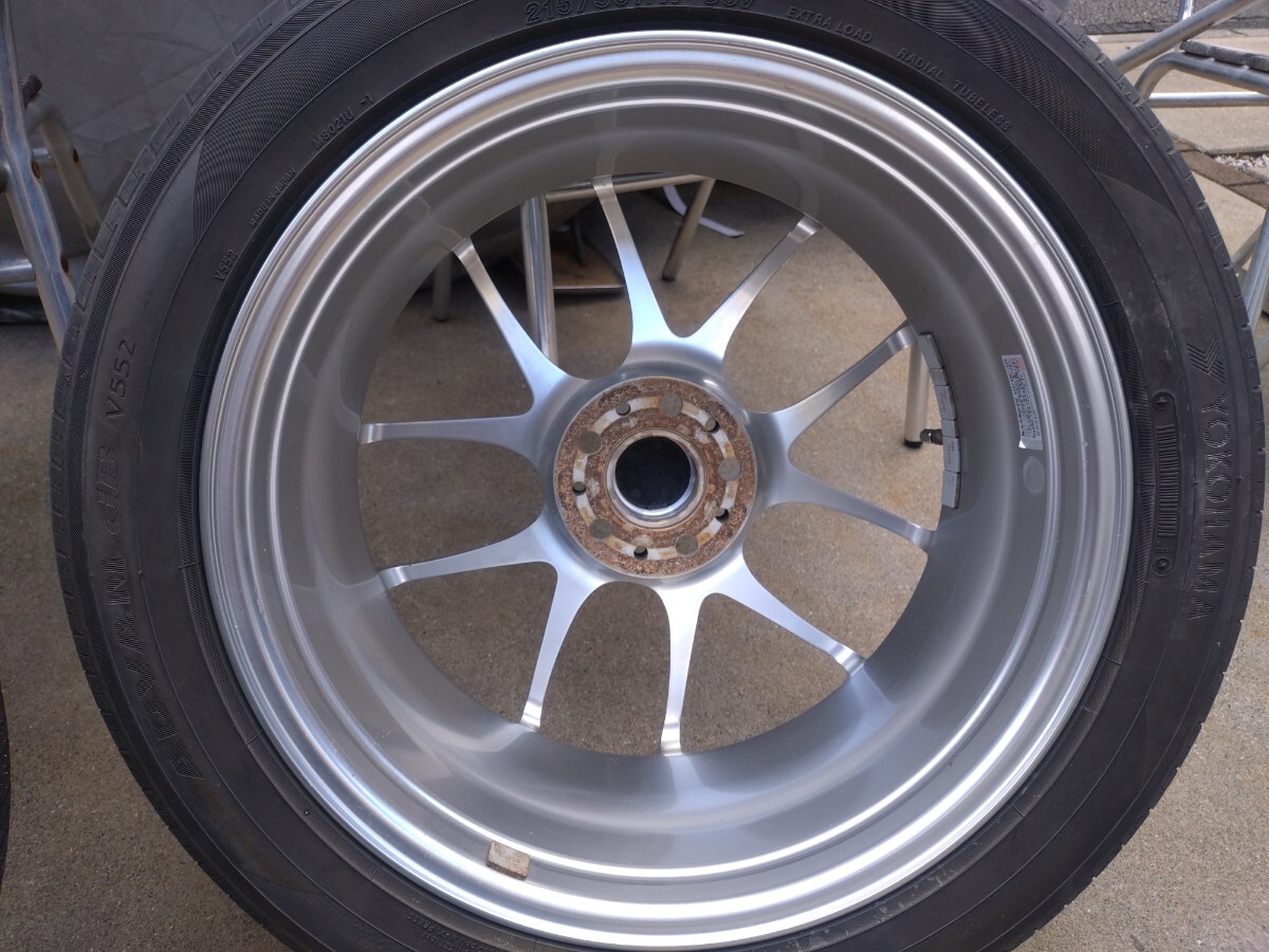 BBS RF507 17インチ 7J +48 5穴 PCD100 タイヤ付き4本セット_画像7