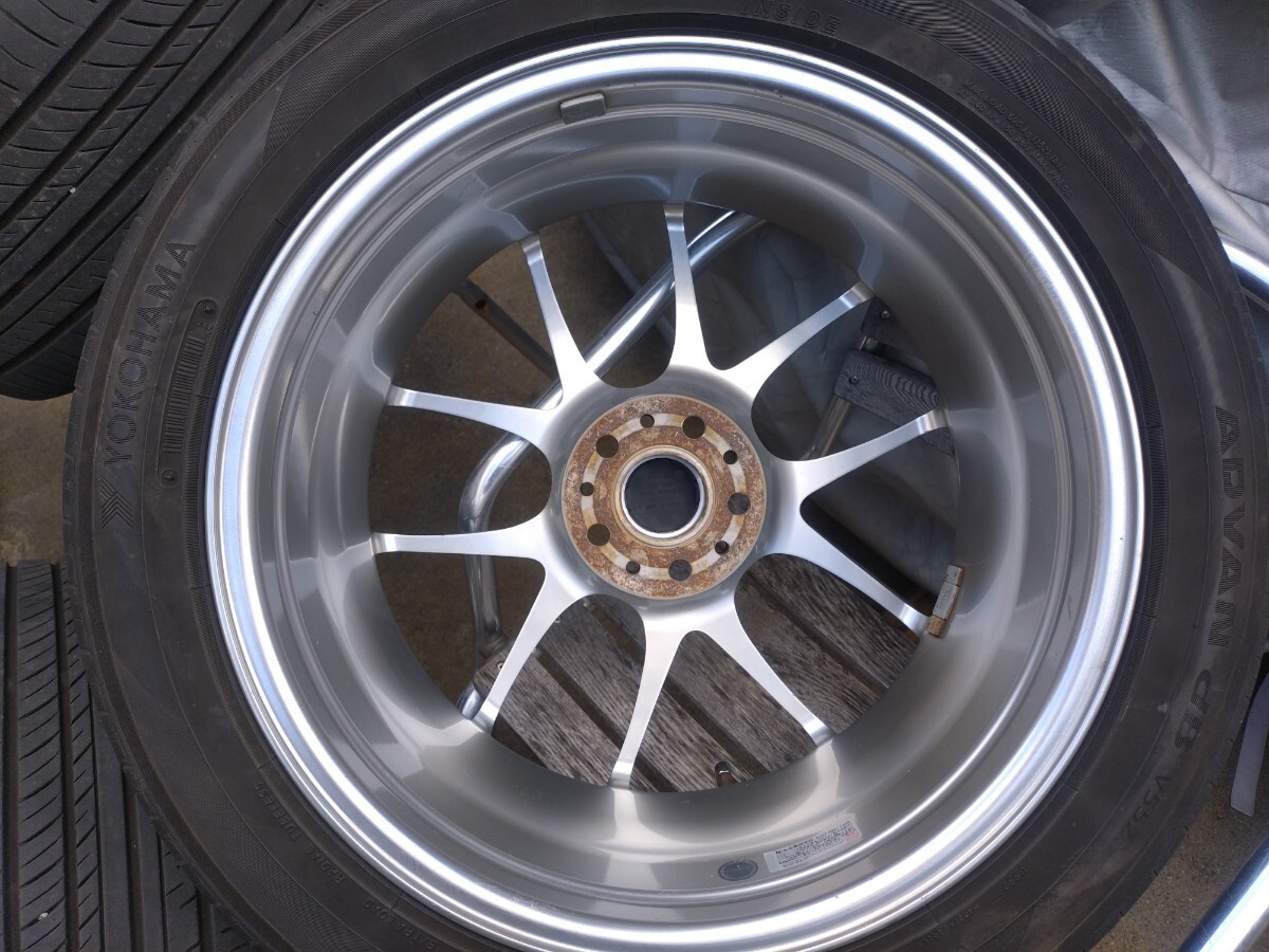 BBS RF507 17インチ 7J +48 5穴 PCD100 タイヤ付き4本セット_画像9