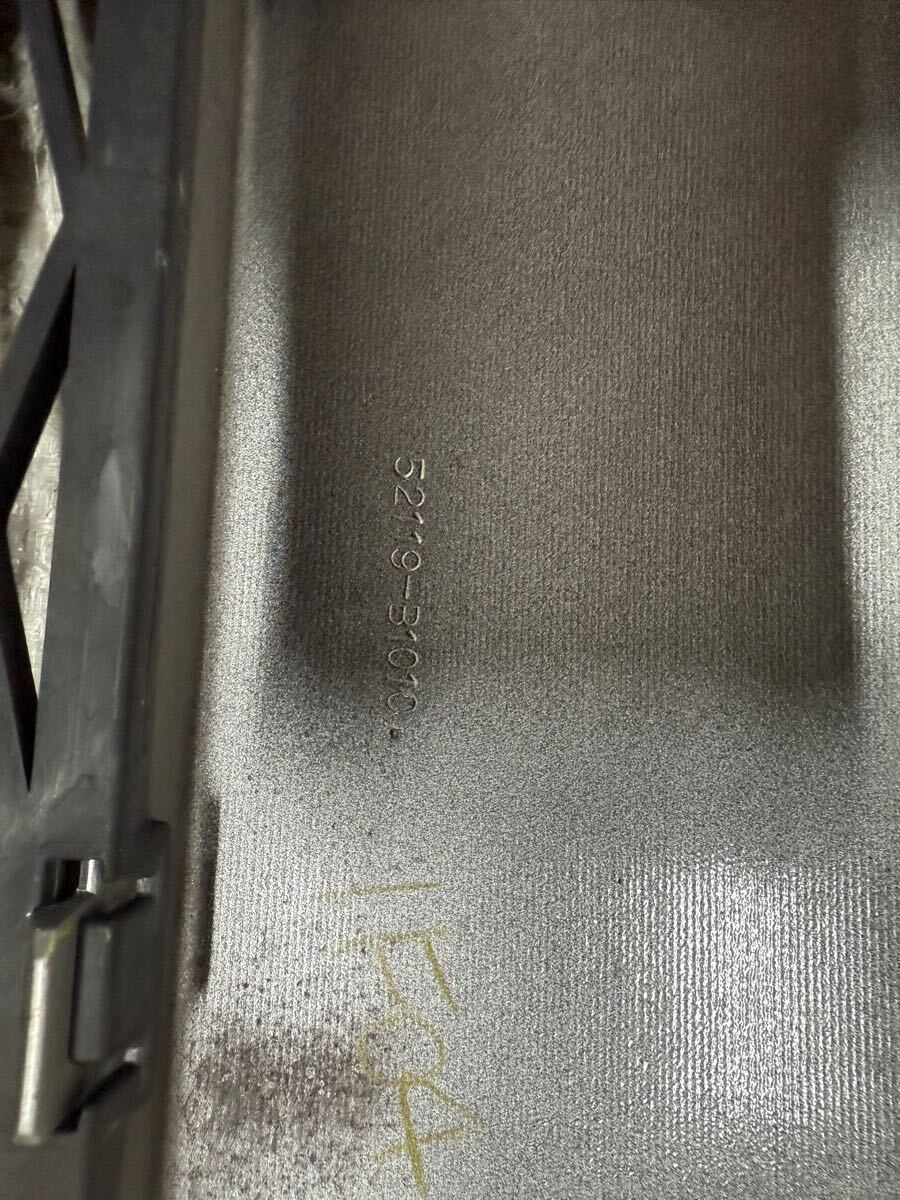 パッソ DBA-KGC10 FバンパーASSY X 52119-B1010 ロアグリル　セット_画像9