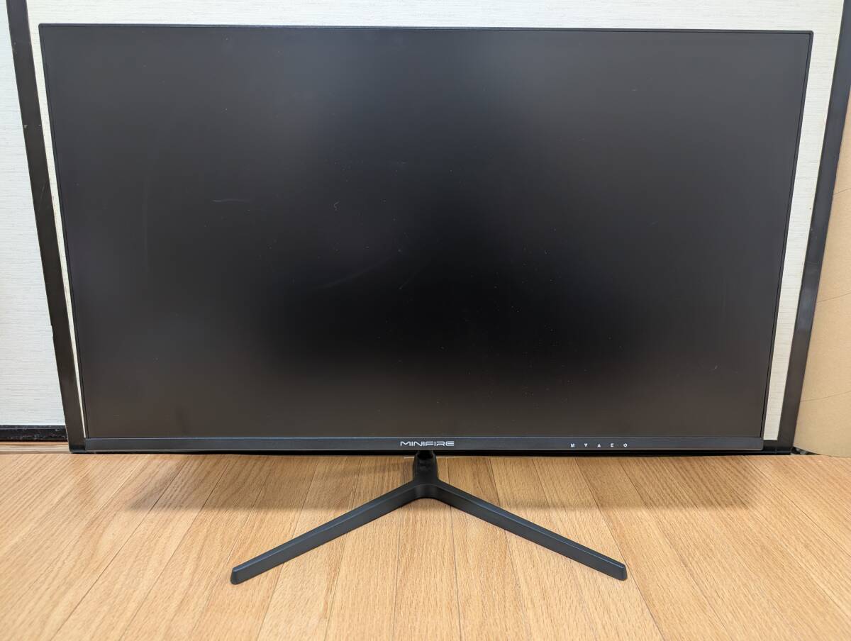 MINIFIRE 27インチ LED ディスプレイ ME27X3A 中古品_画像1