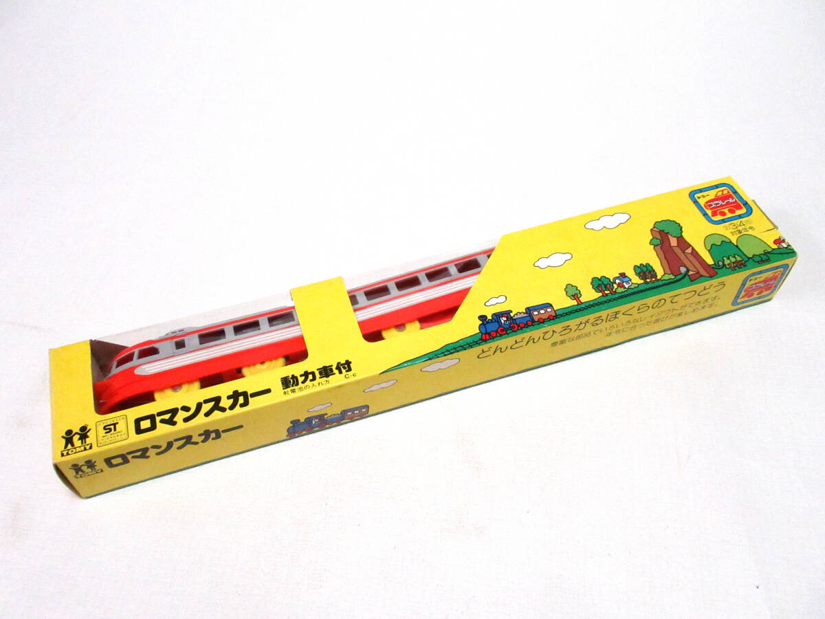 TOMY トミー プラレール　EC13 ロマンスカー 旧動力 どんどんひろがるぼくらのてつどう_画像1