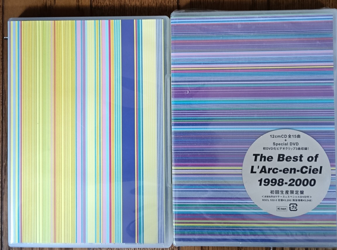  非売品　The Best of L Arc-en-Ciel 1994-1998、 1998-2000　サンプル盤_画像1