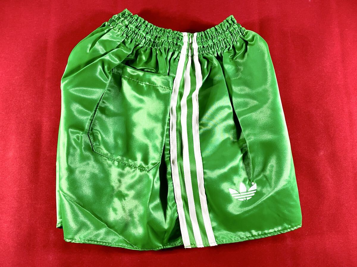 レア貴重 80’s adidas VENTEX フランス製 ポリアミド ナイロン サッカー ショートパンツ 80アディダス ヴィンテージ ラグビー 短パン 新品_画像3