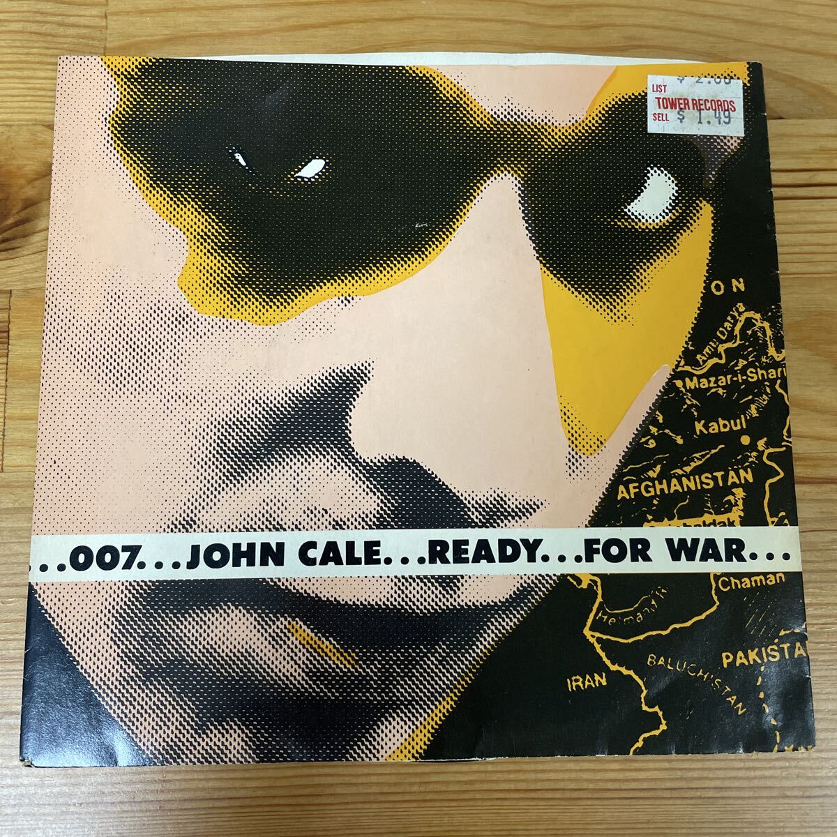 JOHN CALE Mercenaries Ready for War EP レコード IR 9008_画像1