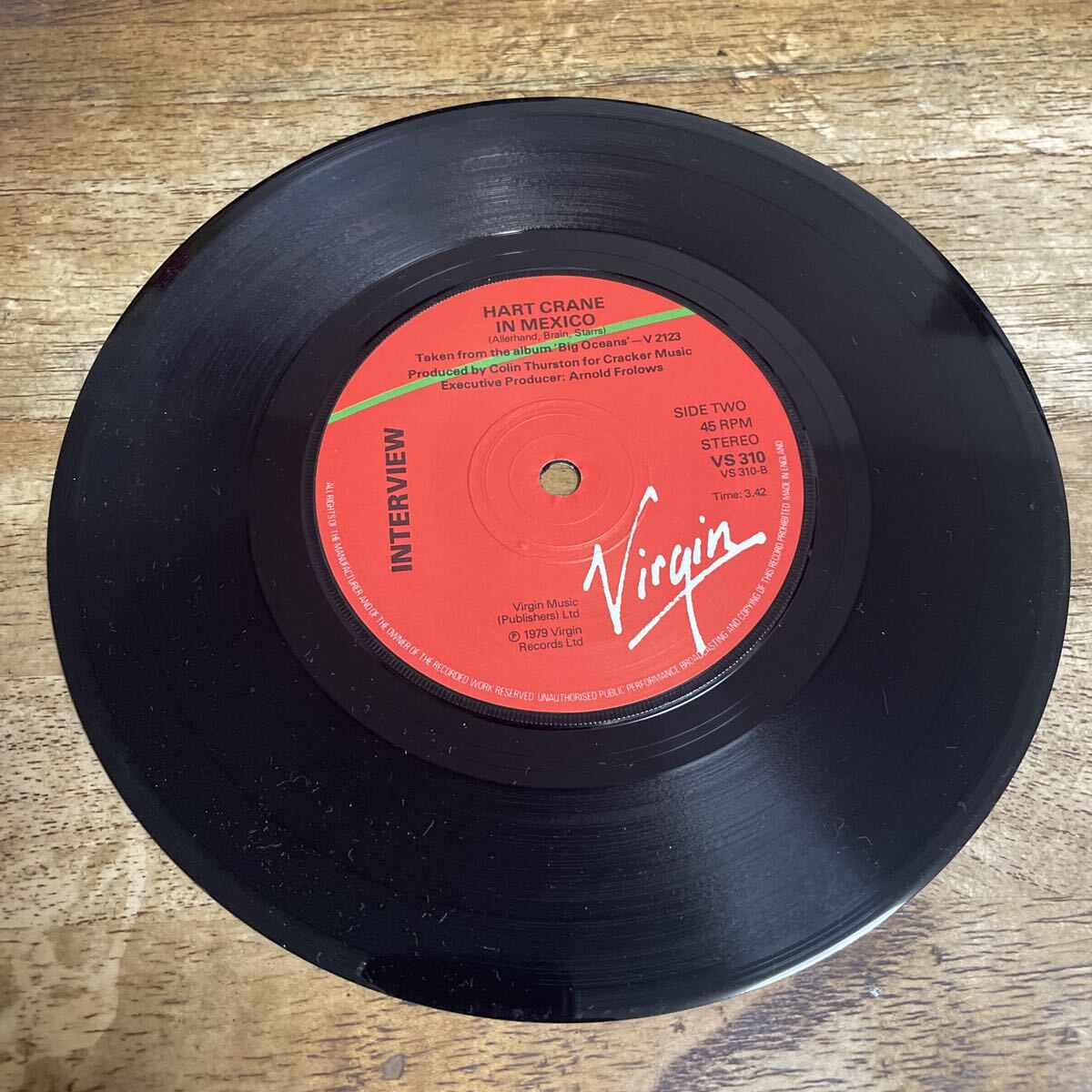 INTERVIEW TO THE PEOPLE EP レコード VS310 #1_画像6