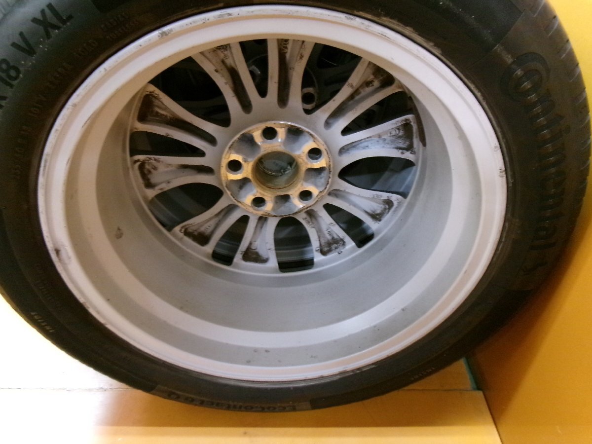 ☆スピスタ☆タイヤホイール　トヨタ純正　アルファード ヴェルファイア　4本　18インチ　7.5J +45 114.3-5　235/50R18　R18706　中古　23_画像9